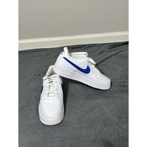 Nike Air Force 1 Low women’s White and Blue Sz 5.5 Y